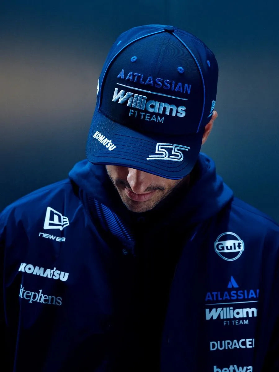 Gorra oficial Williams del piloto Carlos sainz 2026