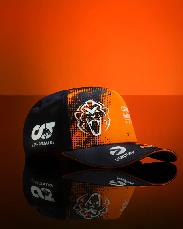 Gorra Redbull Racing Orange Lion del piloto Max Verstappen 2026