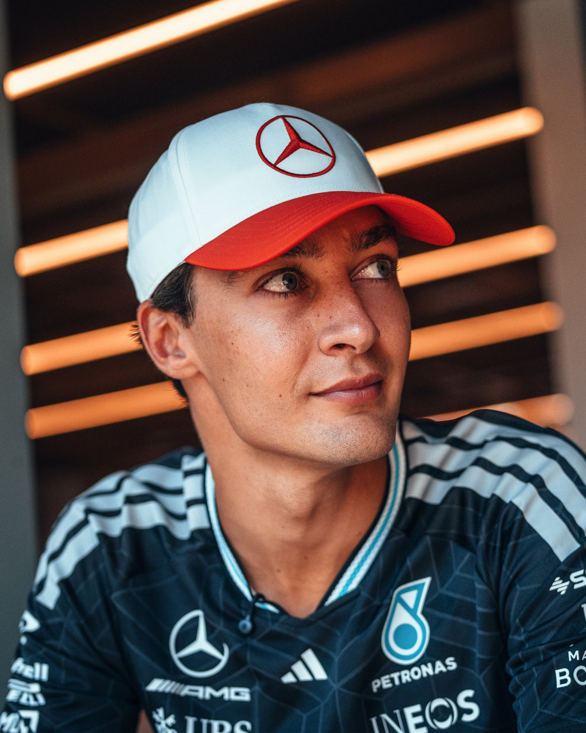 Gorra de piloto Mercedes AMG GP Madrid Edición Especial 2026