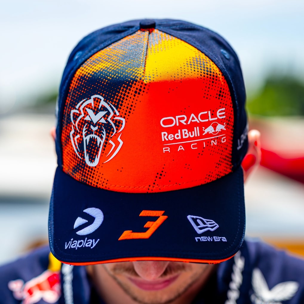 Gorra Redbull Racing Orange Lion del piloto Max Verstappen 2026