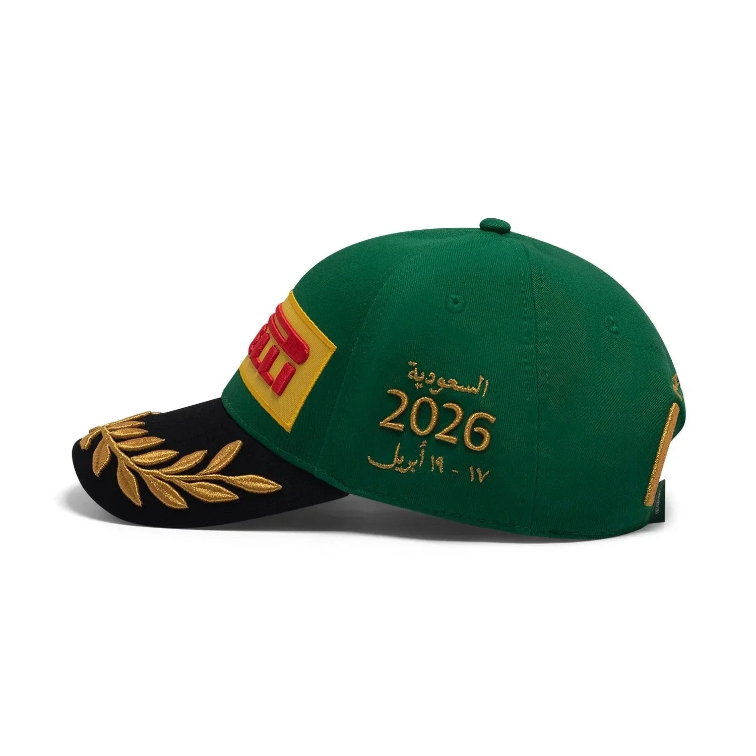 Gorra Pirelli Podium Edición Especial GP de Jeddah, Arabia Saudita, 1er Lugar - Verde Oscuro