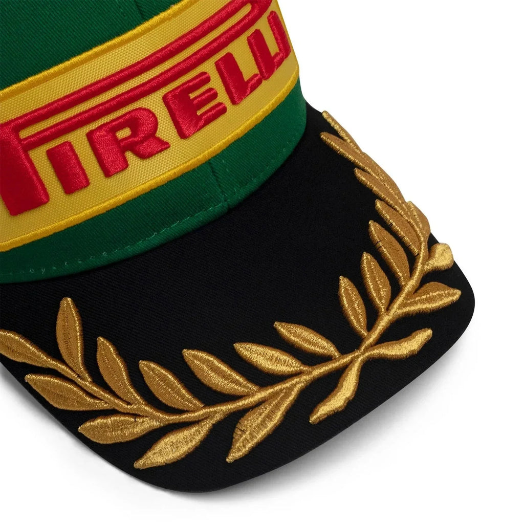 Gorra Pirelli Podium Edición Especial GP de Jeddah, Arabia Saudita, 1er Lugar - Verde Oscuro
