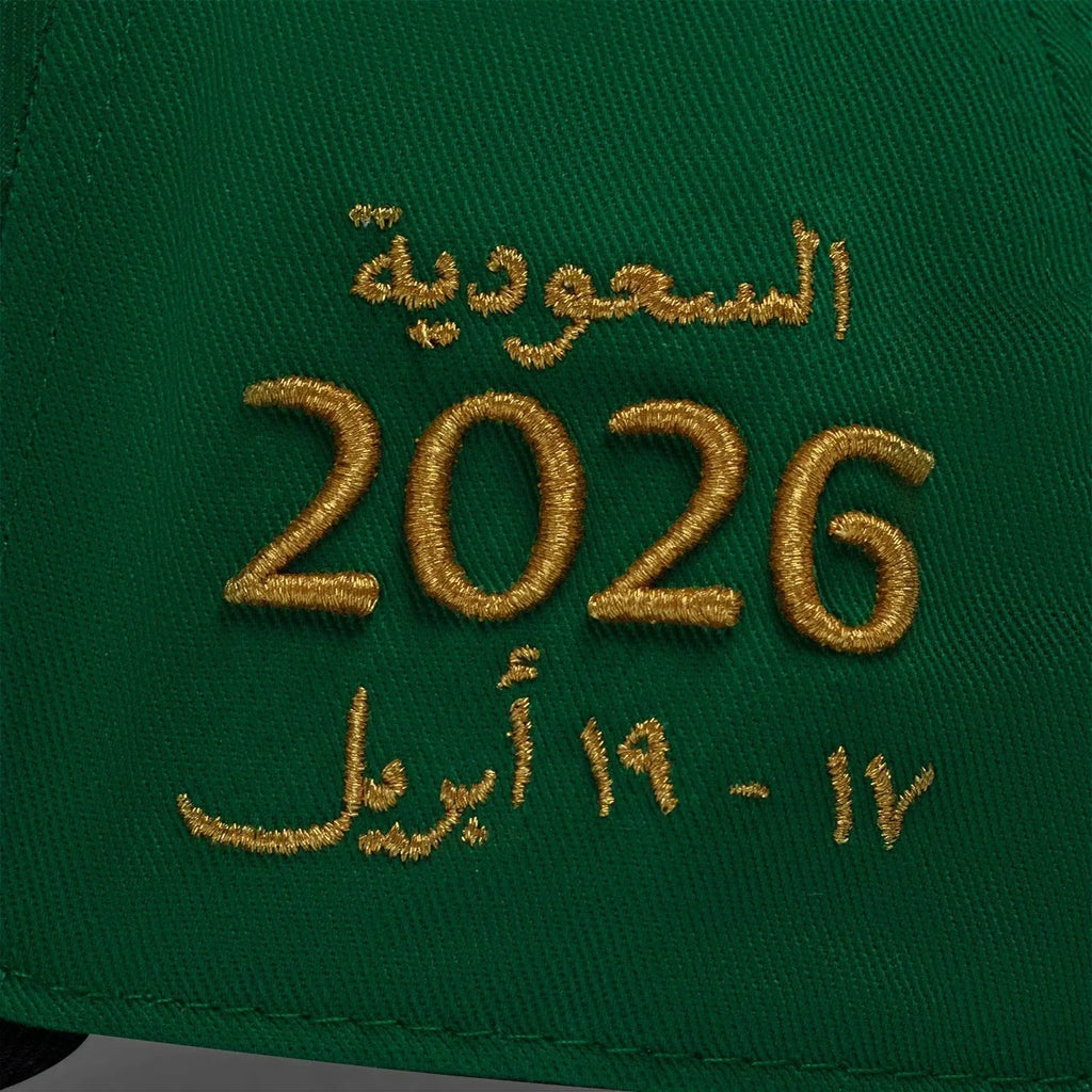 Gorra Pirelli Podium Edición Especial GP de Jeddah, Arabia Saudita, 1er Lugar - Verde Oscuro