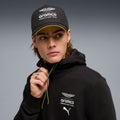 Gorra Aston Martin color negro del equipo 2026