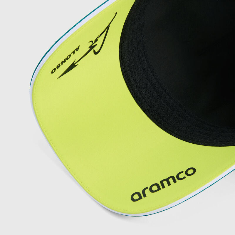 Gorra Ason Martin del piloto Fernando Alonso 2026