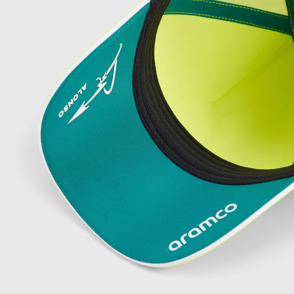 Gorra Ason Martin del piloto Fernando Alonso 2026