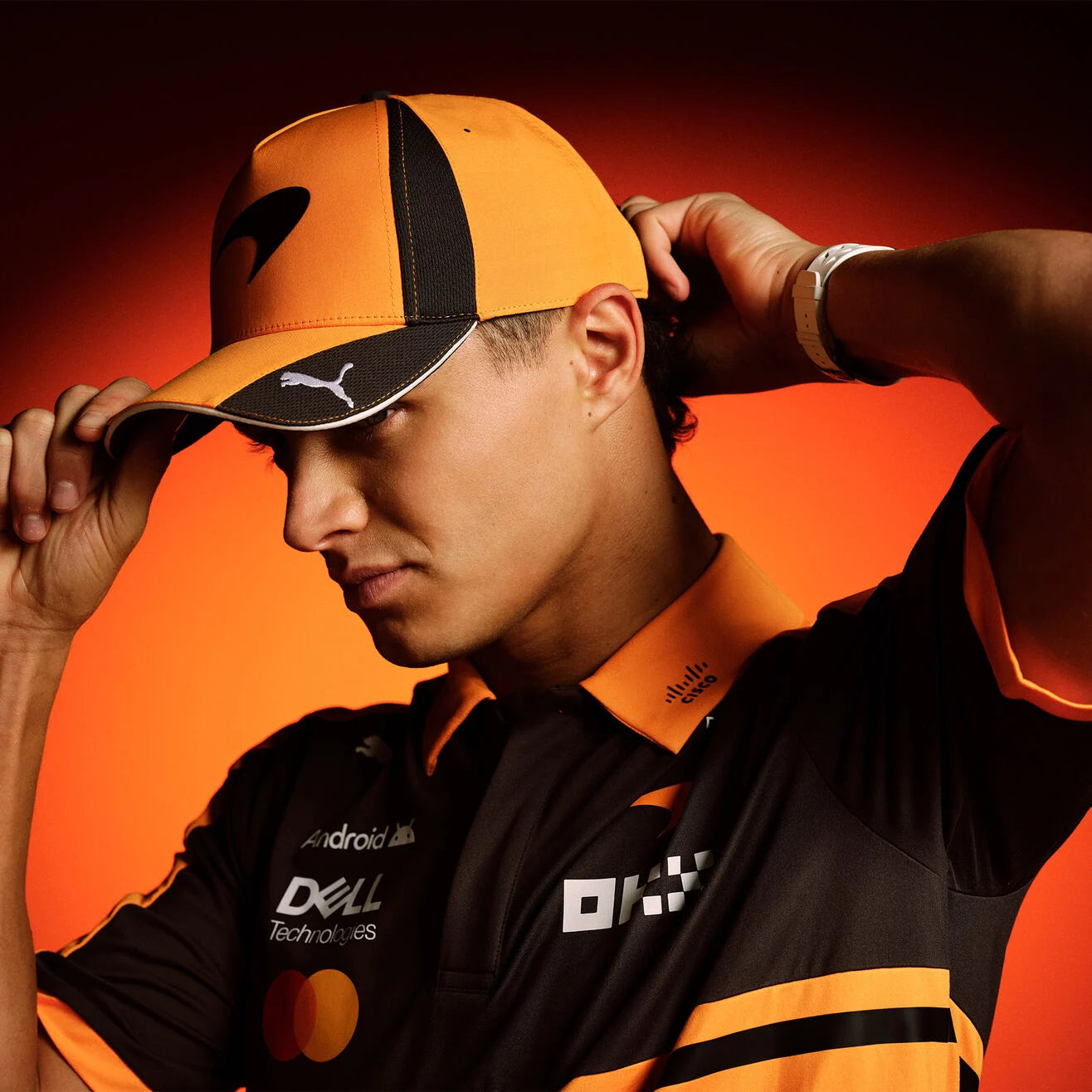 Gorra Mclaren del piloto Lando Norris 2026