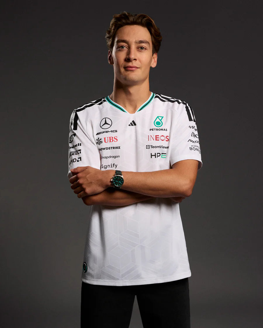 Camiseta de Piloto Autentica del equipo Mercedes AMG-Petronas 2026 de Formula 1