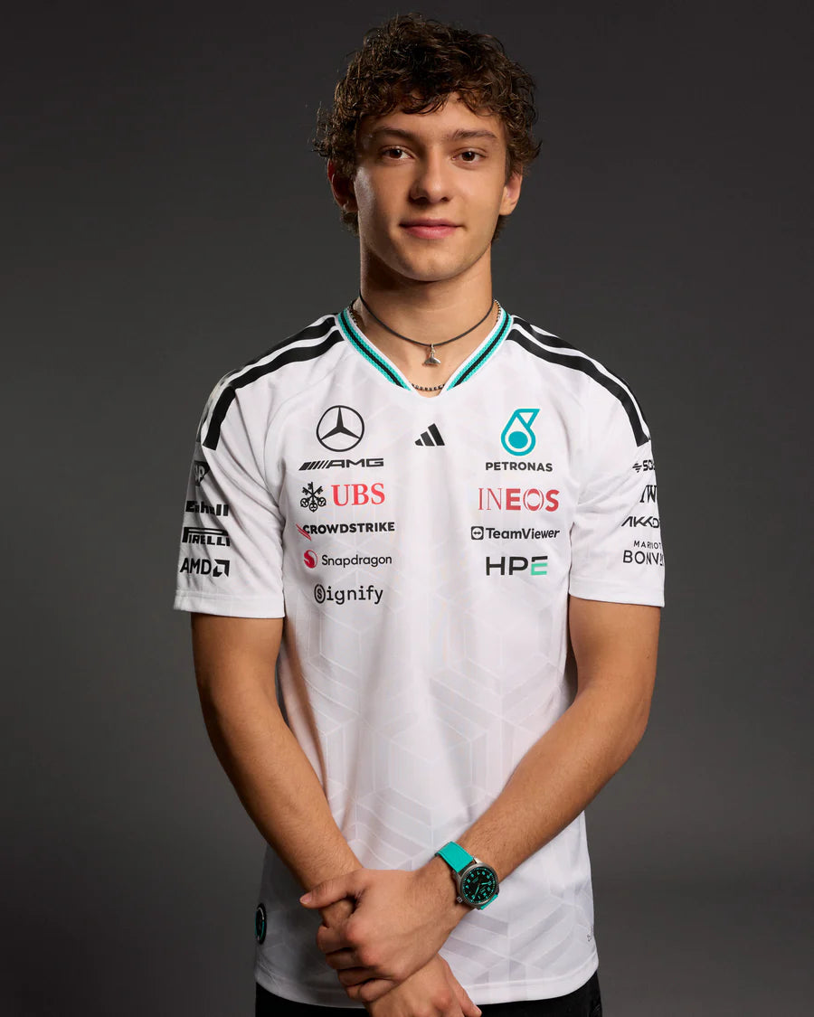 Camiseta de Piloto Autentica del equipo Mercedes AMG-Petronas 2026 de Formula 1