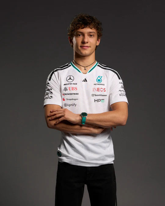 Camiseta de Piloto Autentica del equipo Mercedes AMG-Petronas 2026 de Formula 1