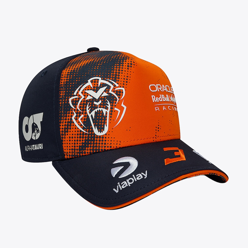 Gorra Redbull Racing Orange Lion del piloto Max Verstappen 2026