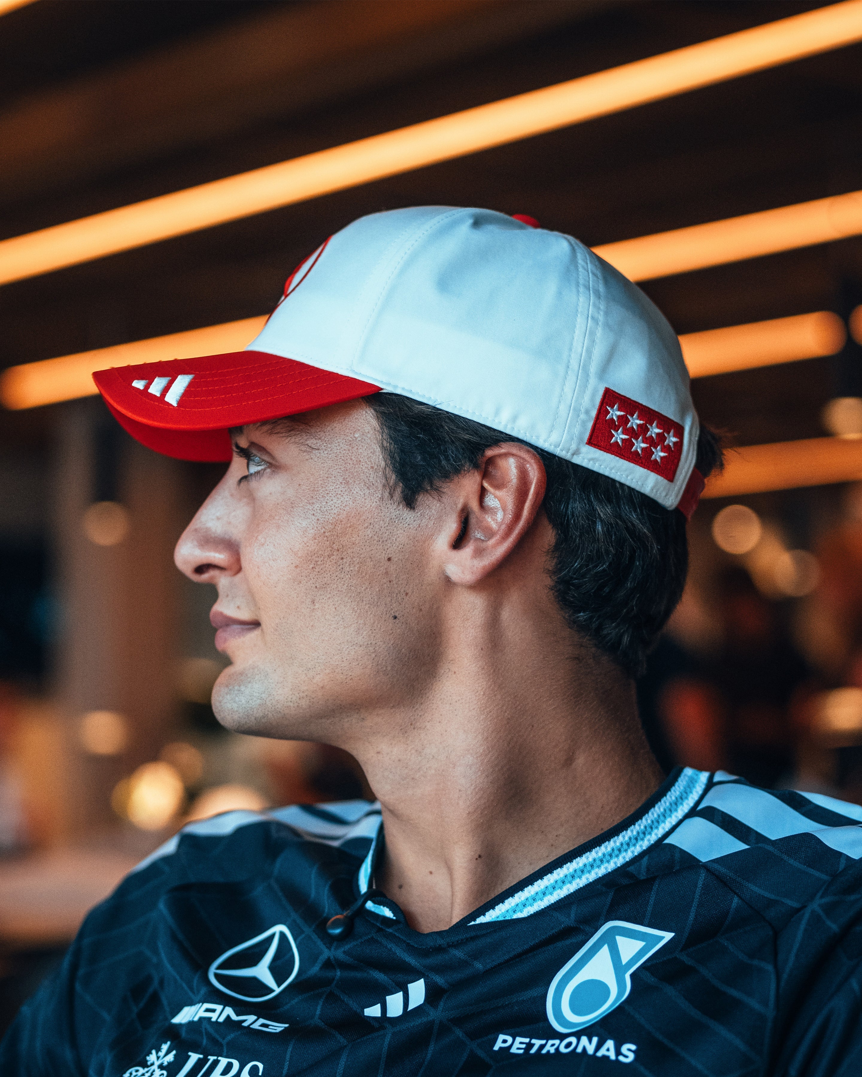 Gorra de piloto Mercedes AMG GP Madrid Edición Especial 2026