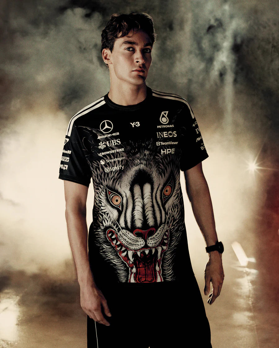 Camiseta AMG-Petronas Y-3 Team Driver negra