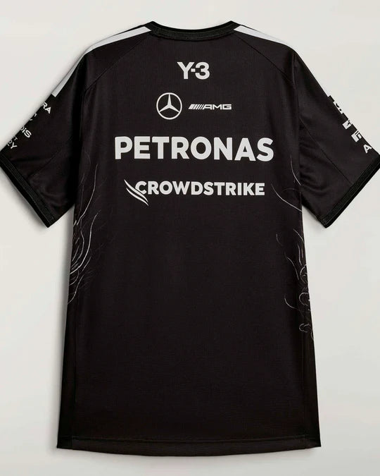 Camiseta AMG-Petronas Y-3 Team Driver negra