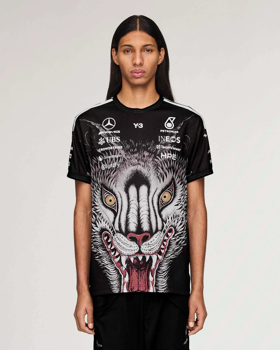 Camiseta AMG-Petronas Y-3 Team Driver negra