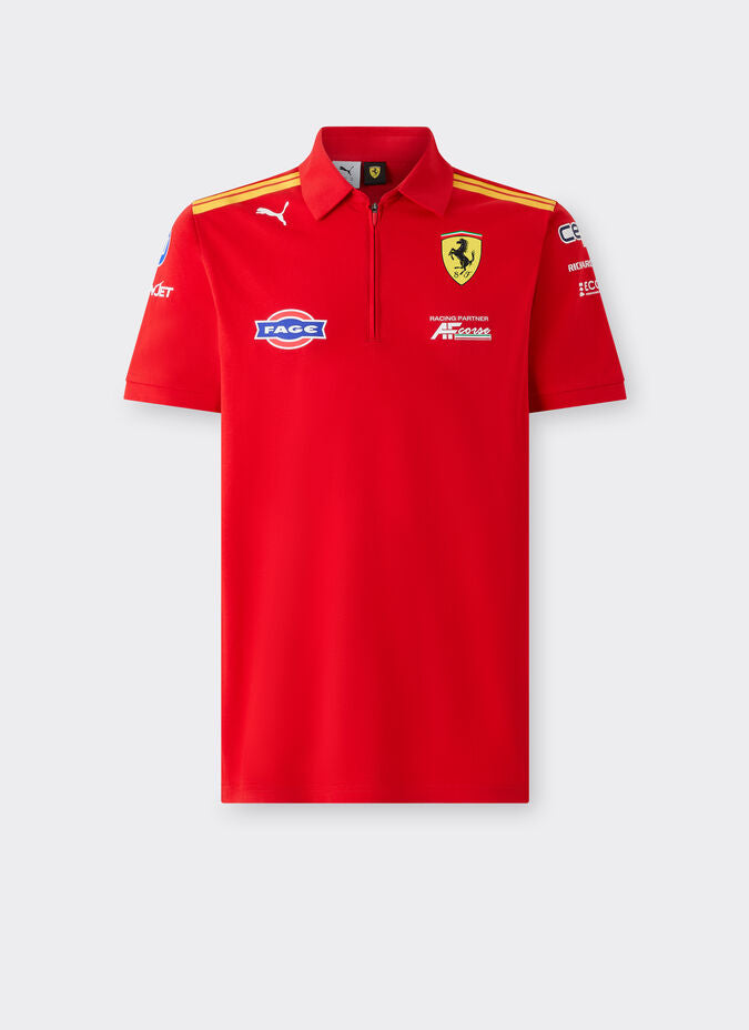Polo del equipo Scuderia Ferrari Hypercars Le Mans 2026