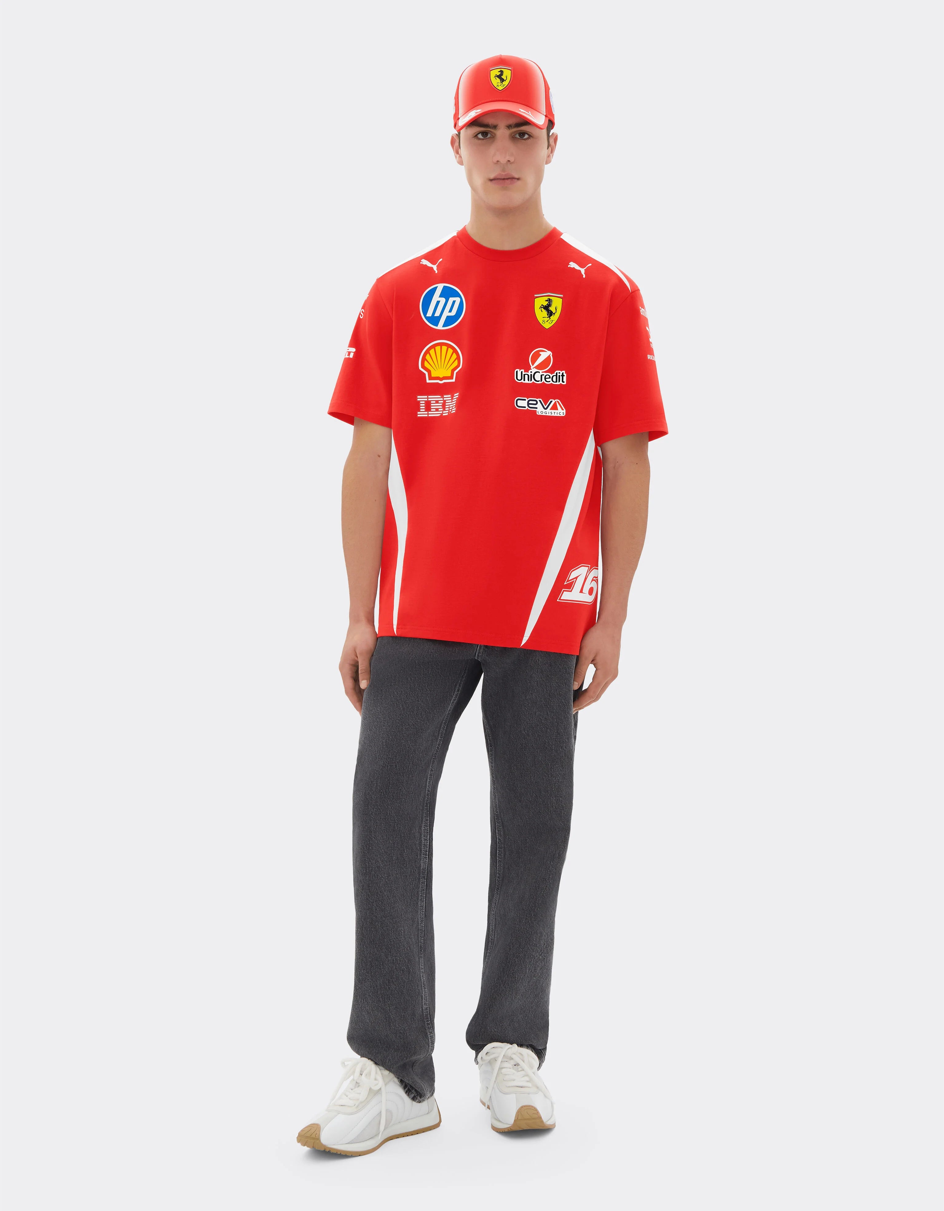 Camisa Scuderia Ferrari Charles Lecrerc 2026