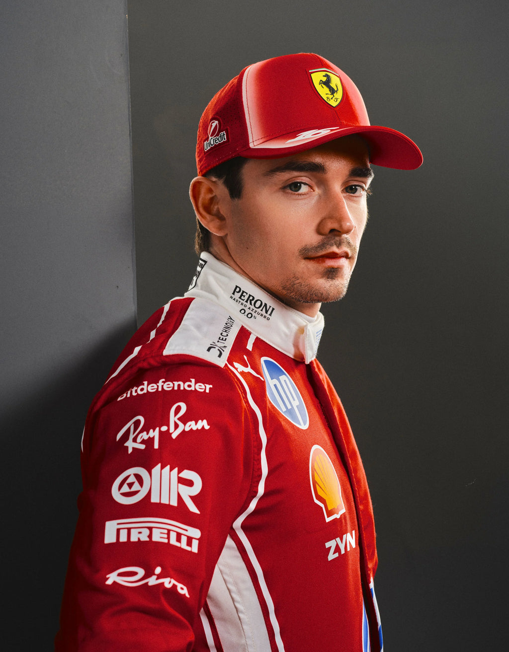 Gorra Ferrari Piloto Charles Lecrerc 2026