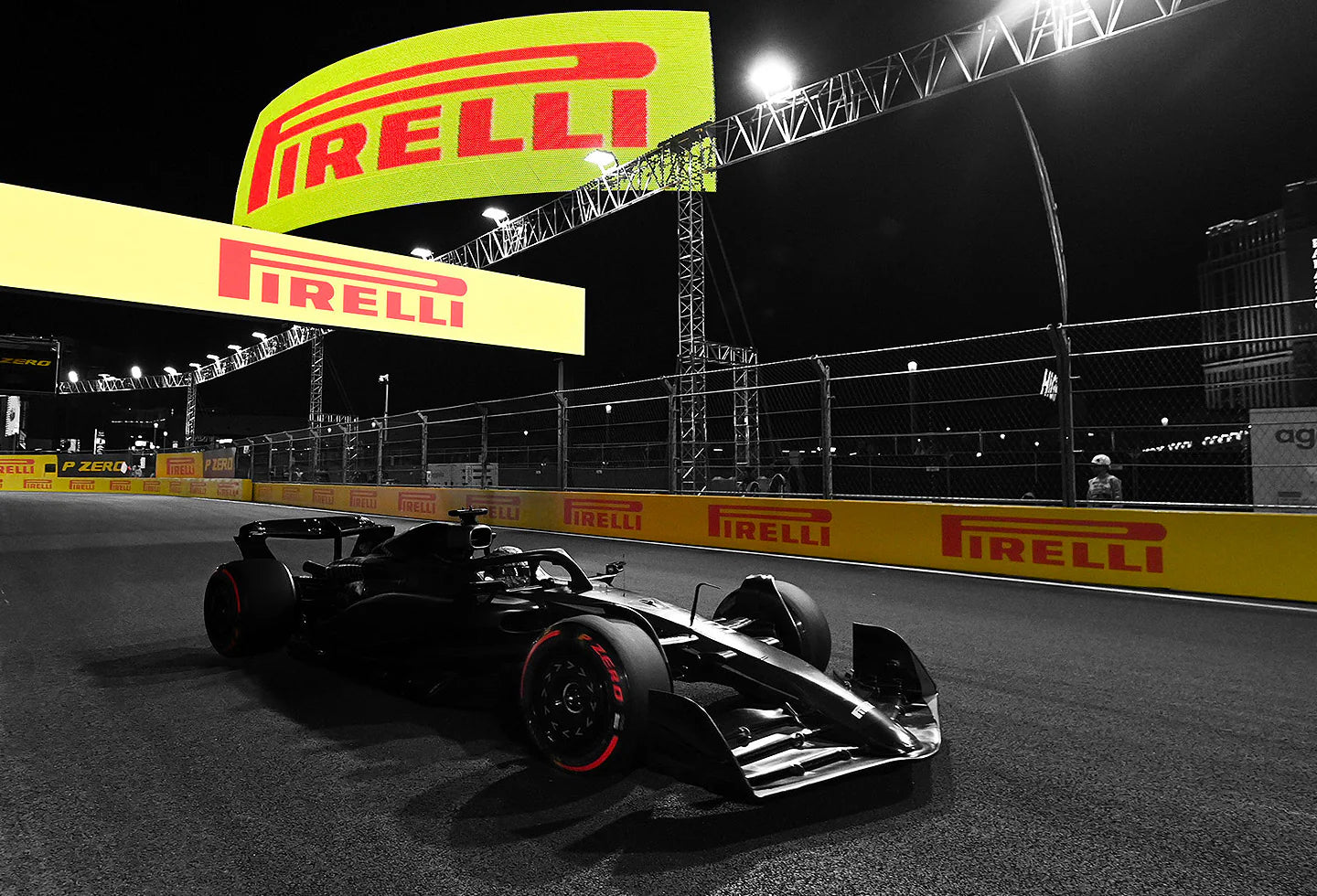 Gorra Pirelli Podium 2026 Negra